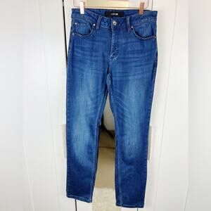 Joe's Jeans Dark Wash Denim Mid Rise CPSIA‎ 2008 Skinny Leg Jeans Size Girls 18